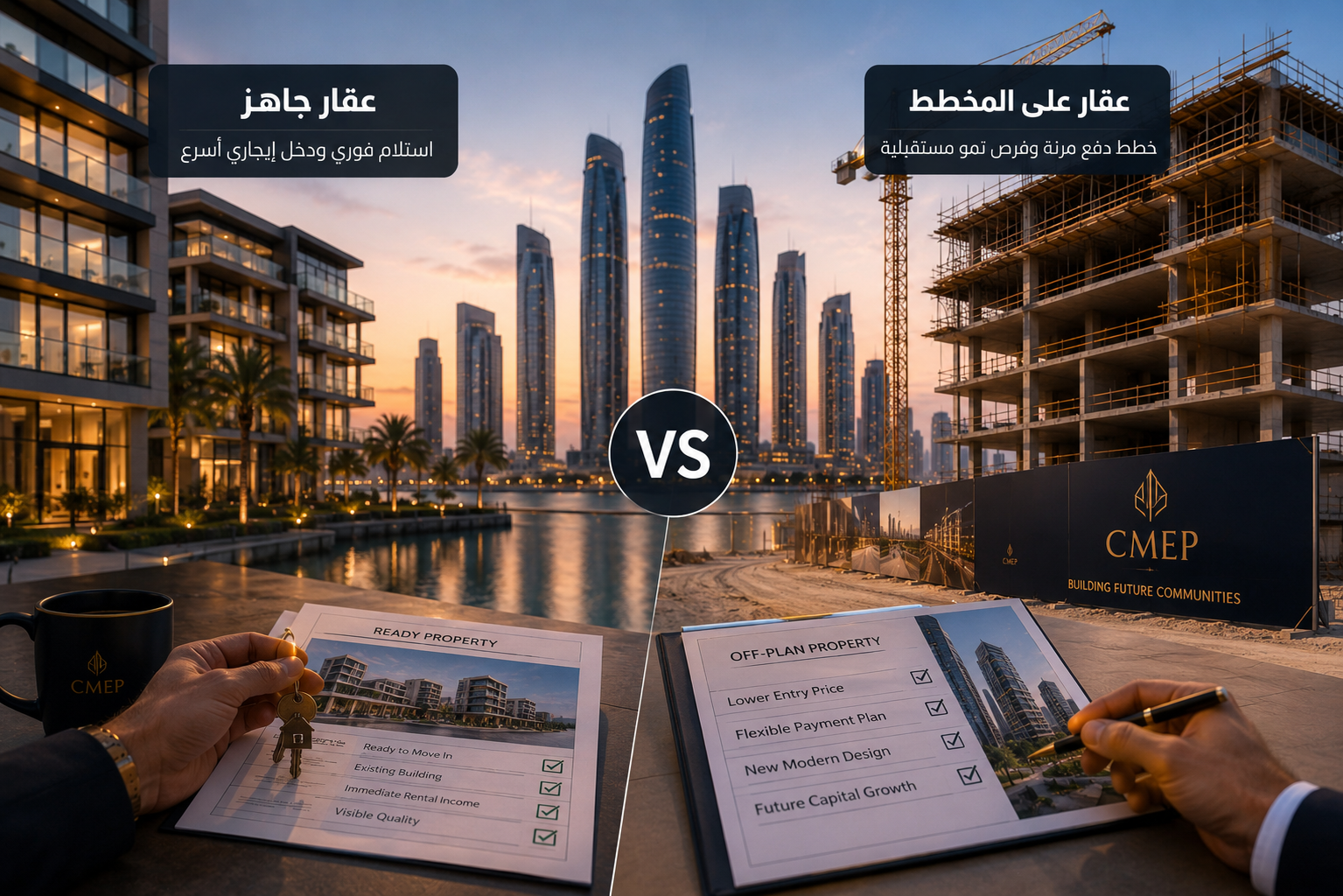 Ready Property vs Off-Plan Property in Abu Dhabi: Which Is Right for You?