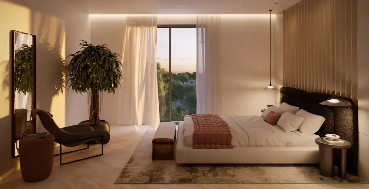 Modern luxury apartments near Yas Park in Sama Yas on Yas Island