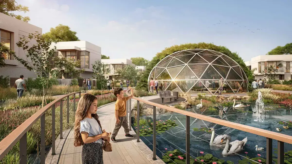 Eco-friendly apartments and villas in The Sustainable City on Yas Island Abu Dhabi