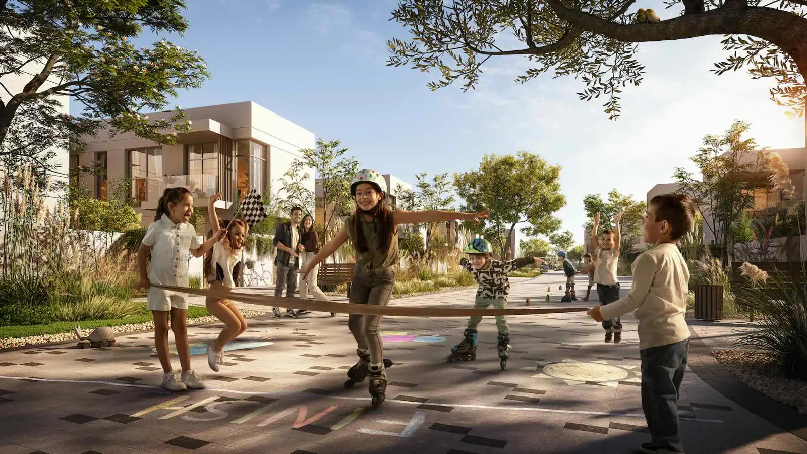 Eco-friendly apartments and villas in The Sustainable City on Yas Island Abu Dhabi
