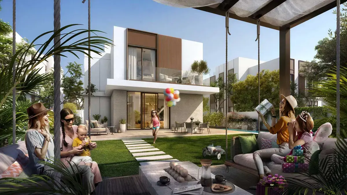 Residential land plots to build custom villas in Alreeman I in Al Shamkha Abu Dhabi