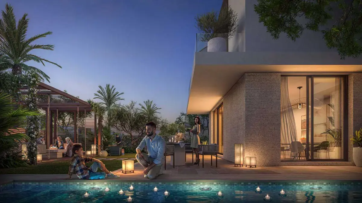 Residential land plots to build custom villas in Alreeman I in Al Shamkha Abu Dhabi