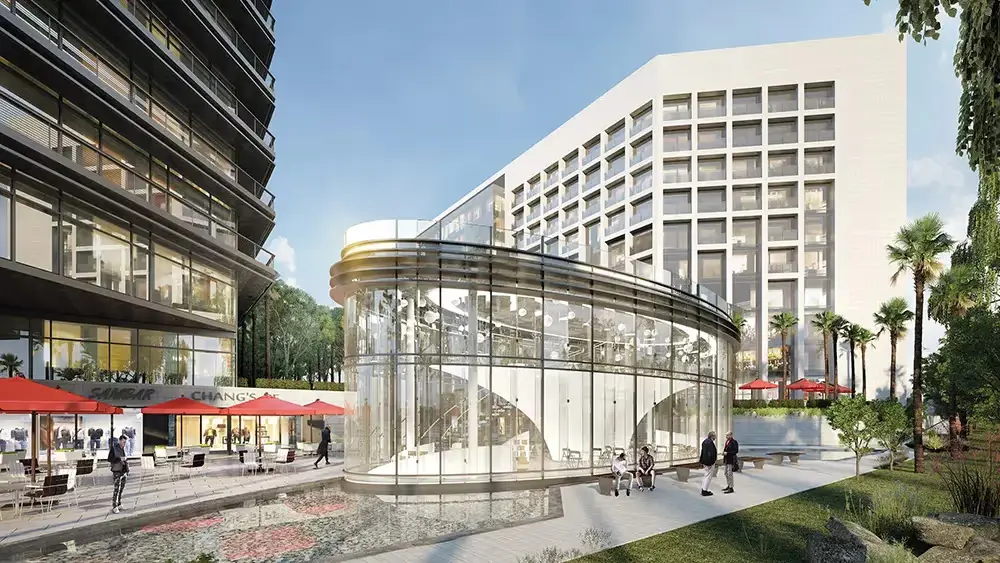 Modern residential apartments in Park View on Saadiyat Island Abu Dhabi