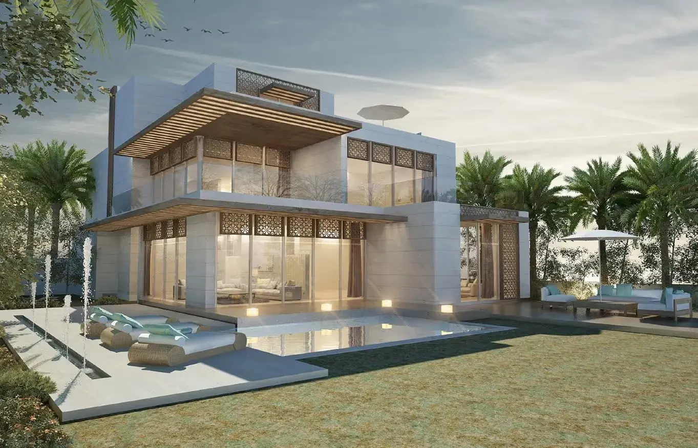 Ultra-luxury beachfront villas in Nudra on Saadiyat Island Abu Dhabi