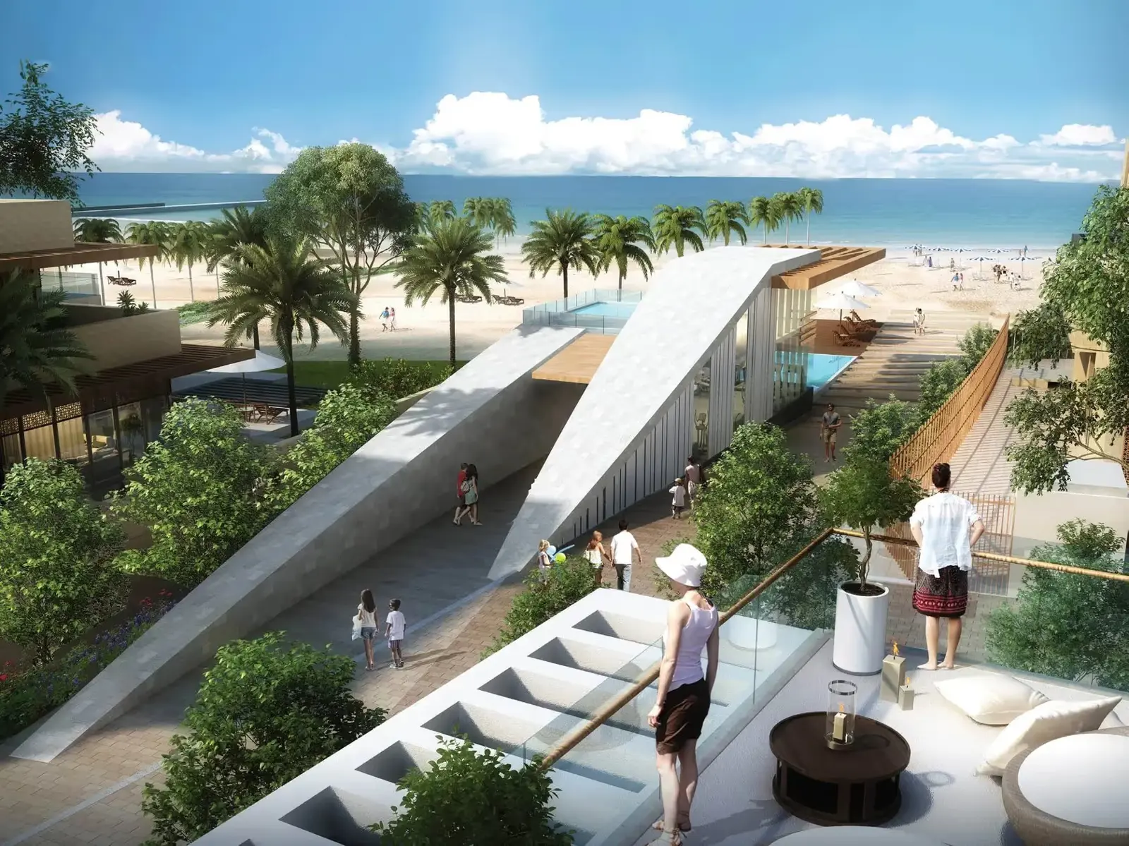 Ultra-luxury beachfront villas in Nudra on Saadiyat Island Abu Dhabi