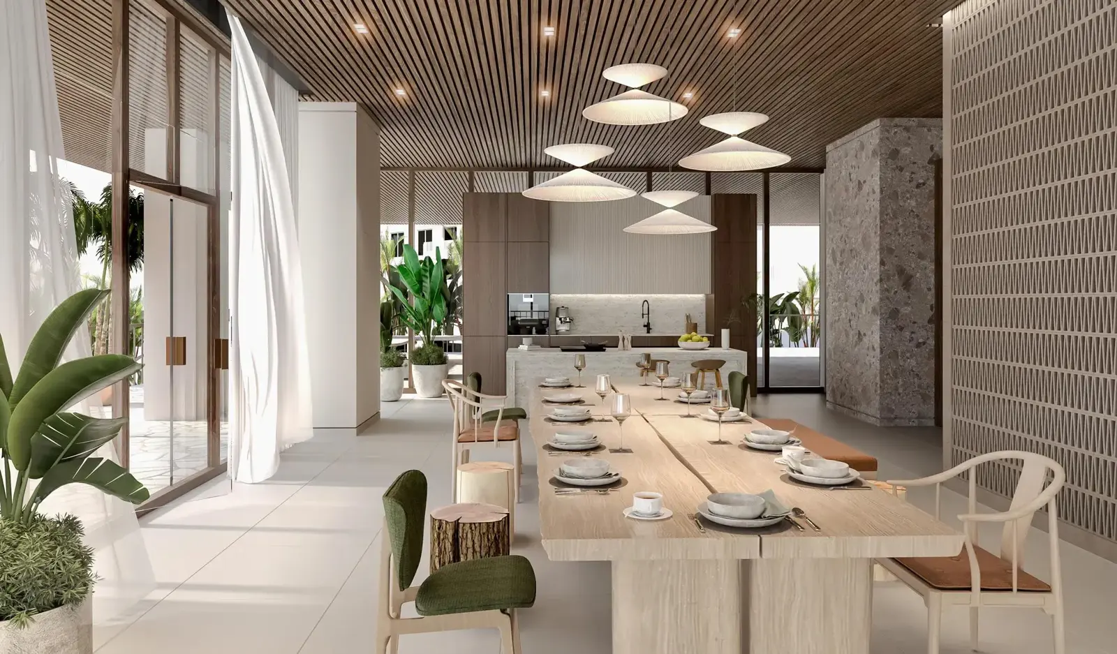 Nature-inspired modern apartments in Gardenia Bay on Yas Island