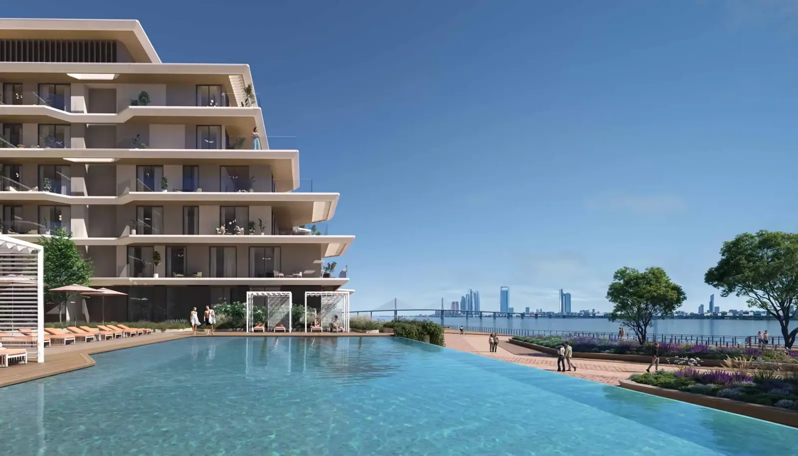 Residential land plots to build custom villas in Wadeem on Hudayriyat Island Abu Dhabi