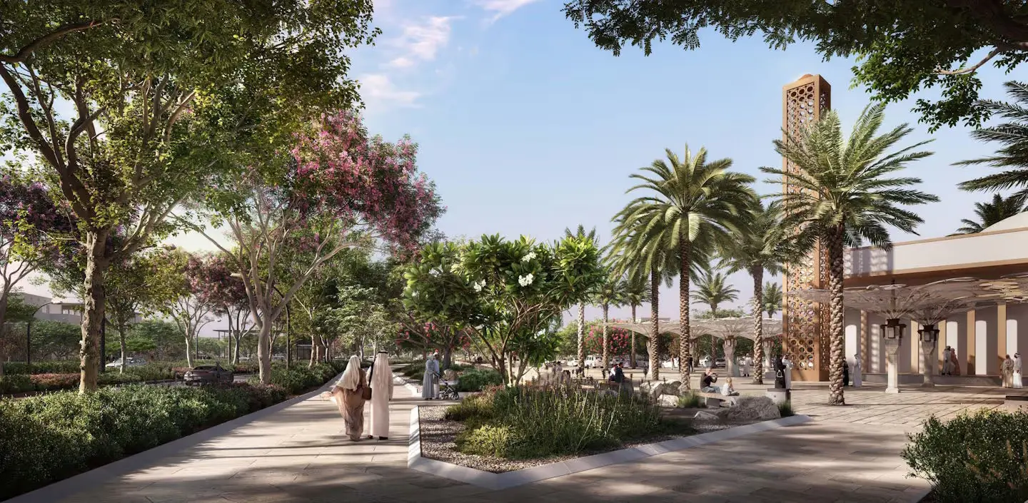Residential land plots to build custom villas in Wadeem on Hudayriyat Island Abu Dhabi