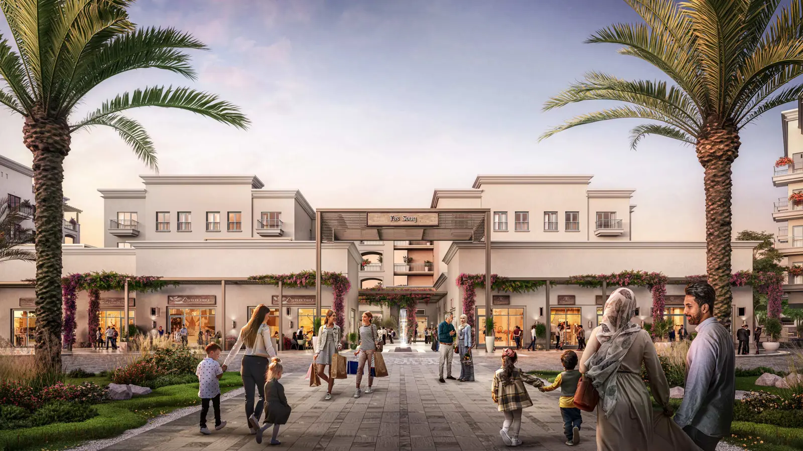 Modern apartments with golf course views in Yas Golf Collection on Yas Island