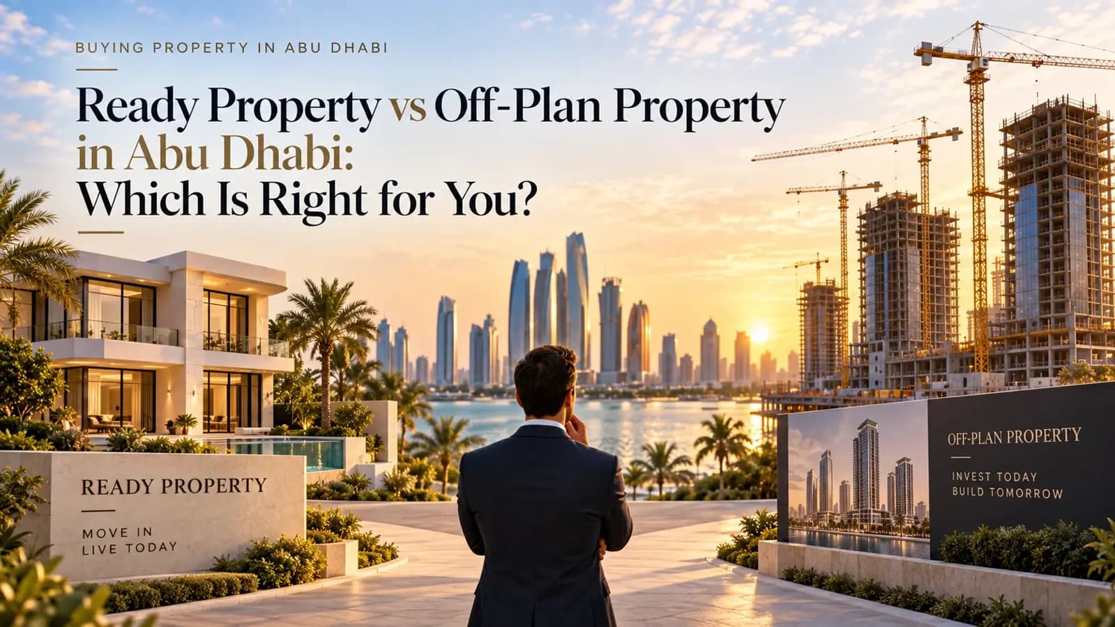Ready Property vs Off-Plan Property in Abu Dhabi: Which Is Right for You?